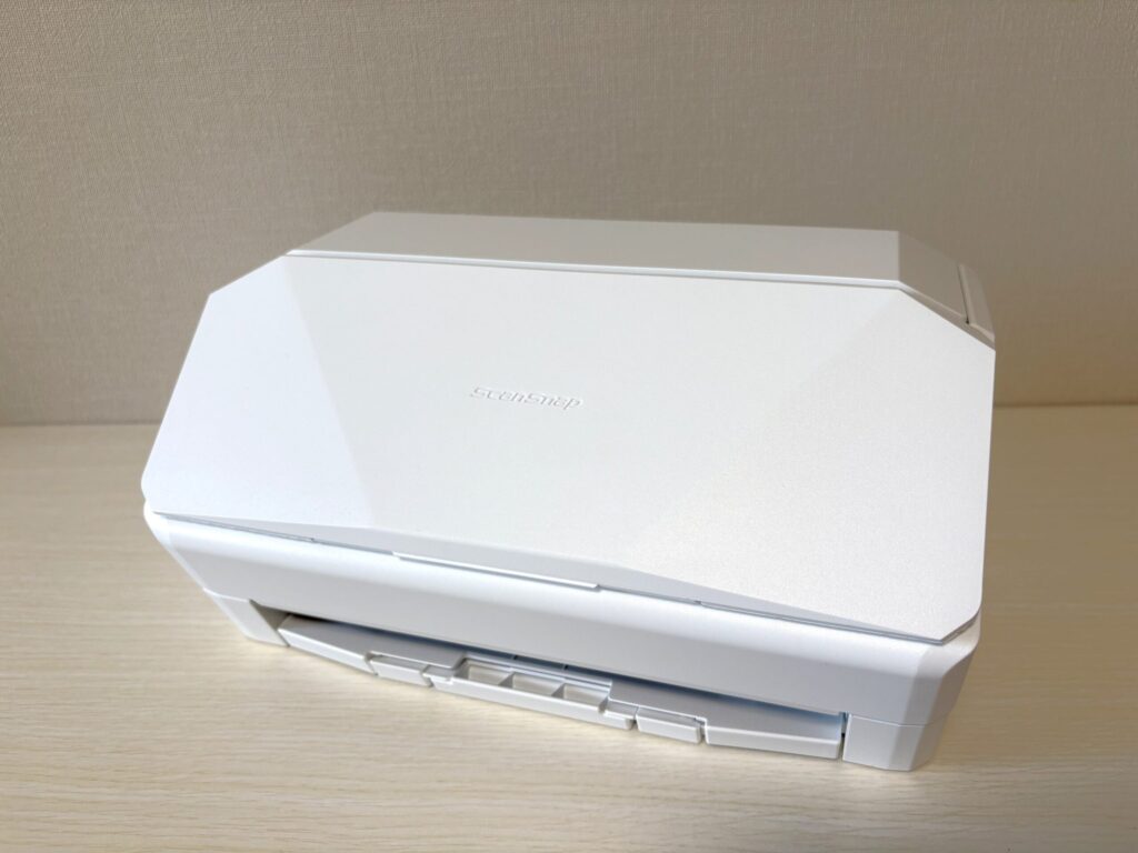 ScanSnap iX2500の5インチタッチパネル
