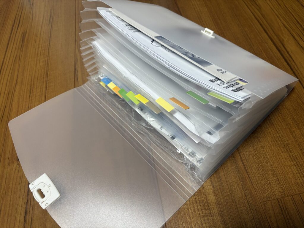 スキャン前の家電取扱説明書